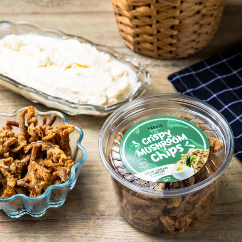 Crispy Mushroom Chips